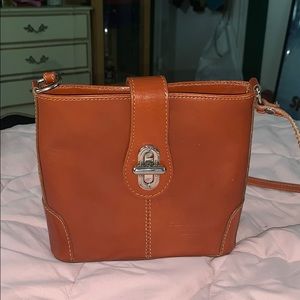 Persaman crossbody purse, genuine leather